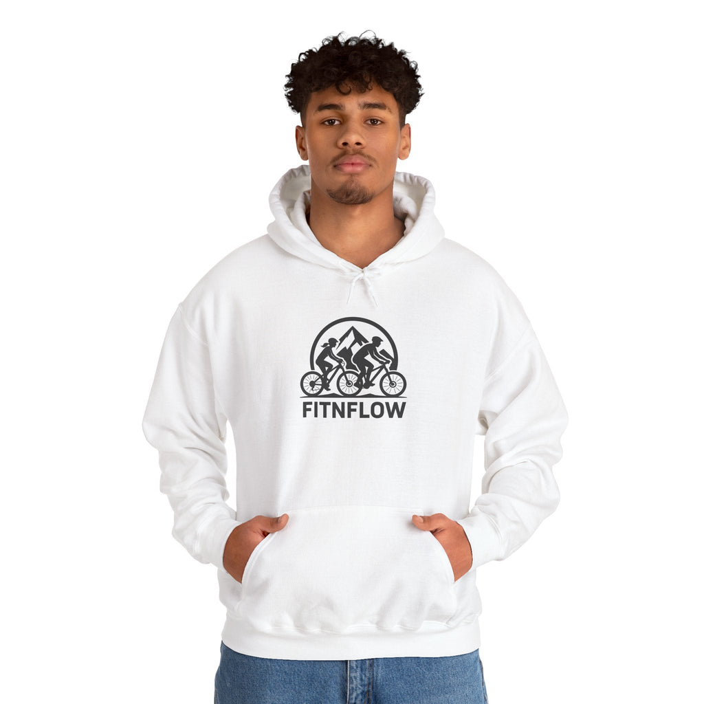 Mountain Bike Hoodie, Nature Lover Gift, Mountain Biking Apparel - FitNFlow