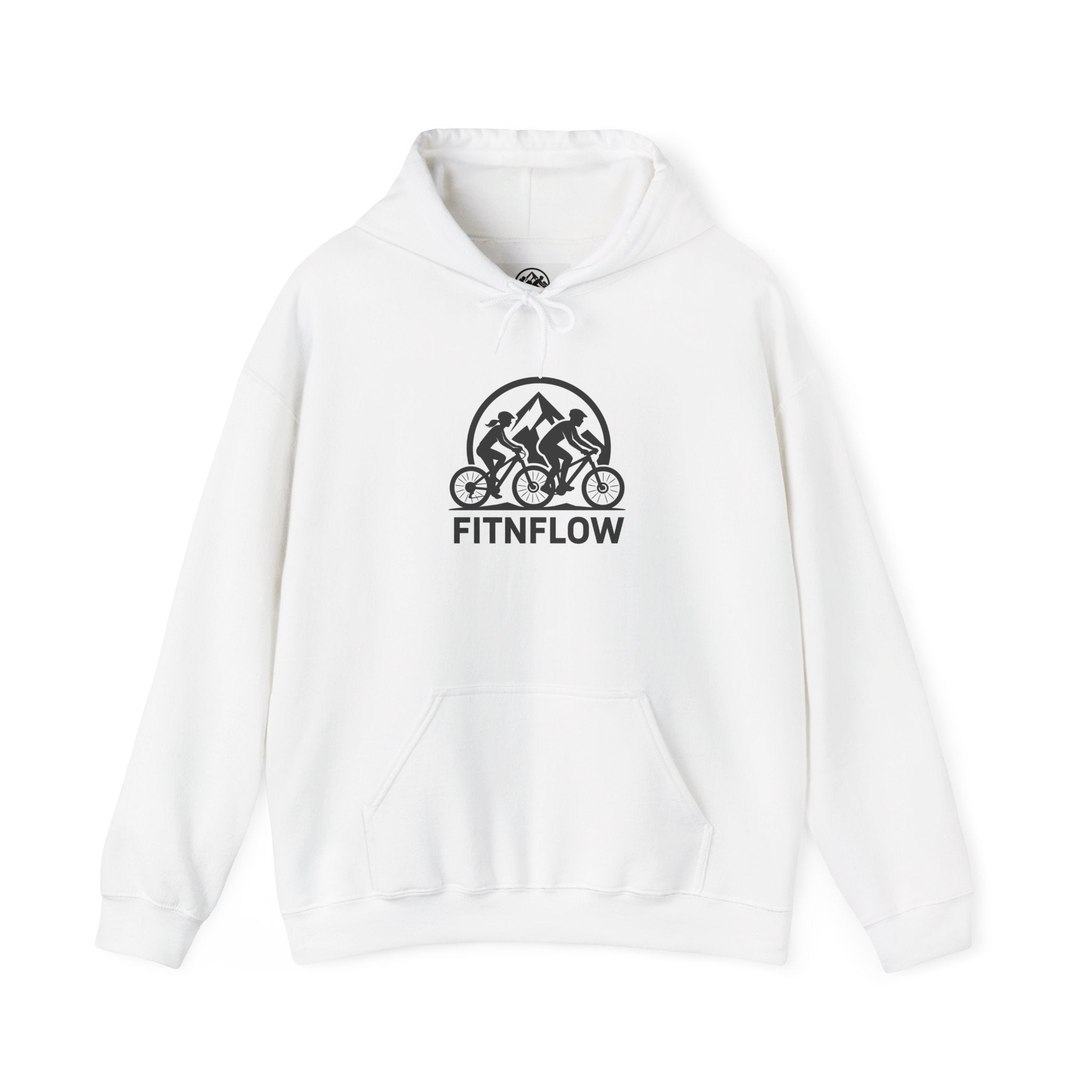 Mountain Bike Hoodie, Nature Lover Gift, Mountain Biking Apparel - FitNFlow